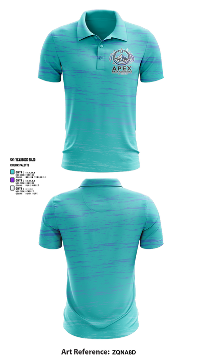 Apex Wash Solutions 8545234 Short Sleeve Performance Polo - 1