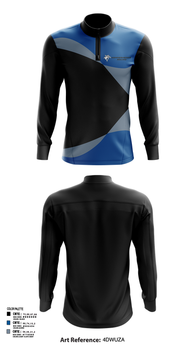 Hammerheads Racing 36736436 Quarter Zip Jacket - 105