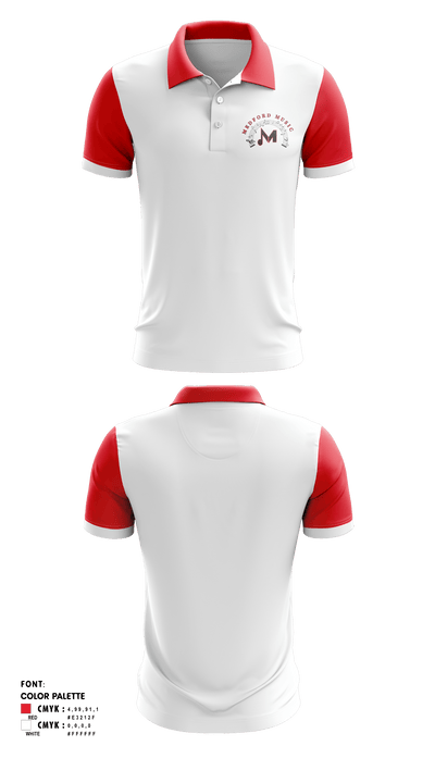 Kankakee High School Band 16821131 Short Sleeve Performance Polo - 41