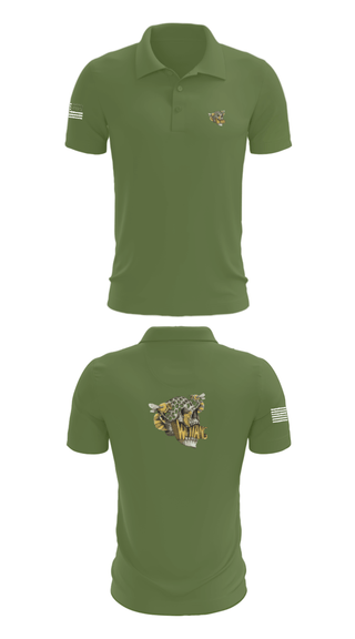 Short Sleeve Performance Polo, C-10 TRP white platoon, Army, Teamtime, Team time, sublimation, custom sports apparel, team uniforms, spirit wear, spiritwear, sports uniforms, custom shirts, team store, custom team store, fundraiser sports, apparel fundraiser