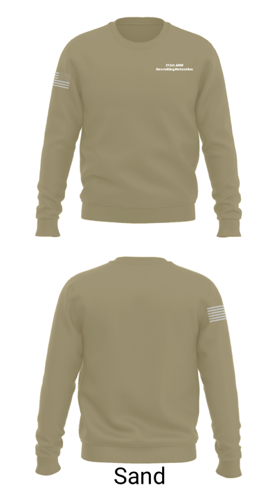 171st ARW Recruiting/Retention 76480273 Crew Neck Sweatshirt - 85