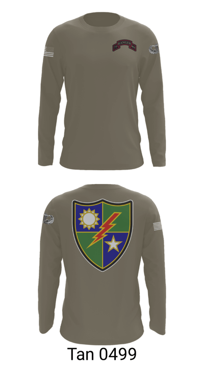 75th Ranger Regiment 53638422 Long Sleeve Performance Shirt - 66