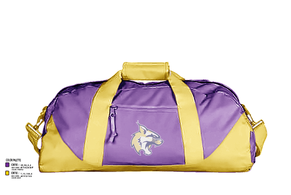 Duffle Bag, Oak Harbor High School Cheer, Cheer, Teamtime, Team time, sublimation, custom sports apparel, team uniforms, spirit wear, spiritwear, sports uniforms, custom shirts, team store, custom team store, fundraiser sports, apparel fundraiser