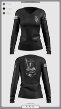 Gruppe Delta 55170090 Women's Long Sleeve V-neck Shirt -1 2