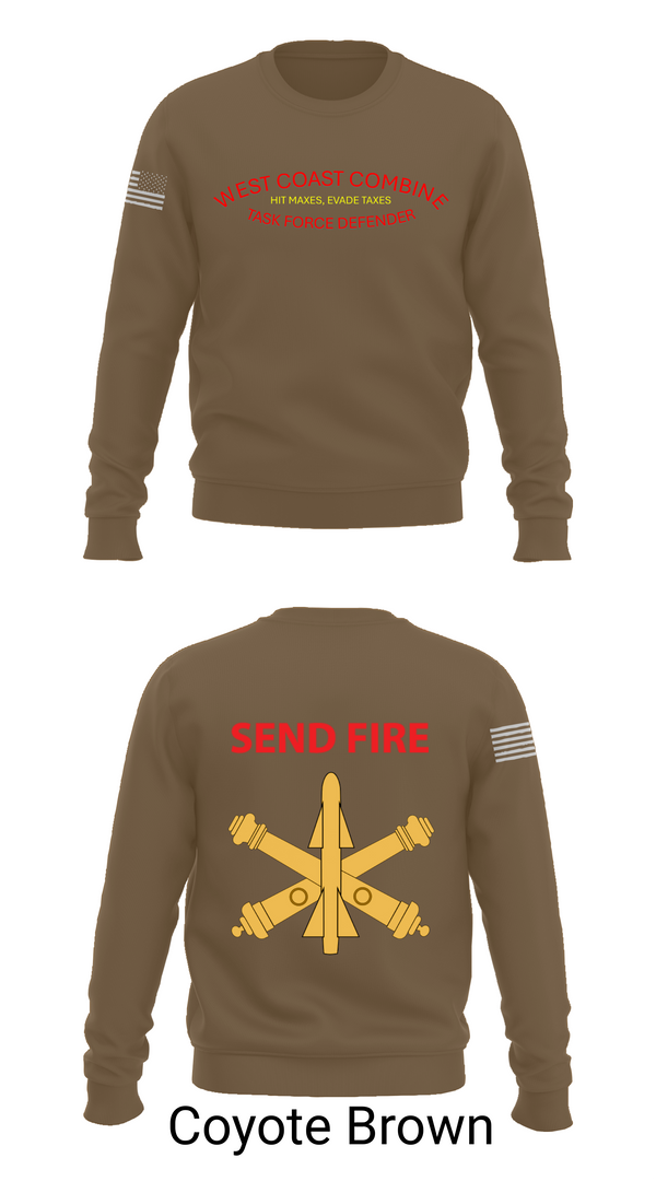 Crew Neck Sweatshirt, Task Force Defender, , Teamtime, Team time, sublimation, custom sports apparel, team uniforms, spirit wear, spiritwear, sports uniforms, custom shirts, team store, custom team store, fundraiser sports, apparel fundraiser