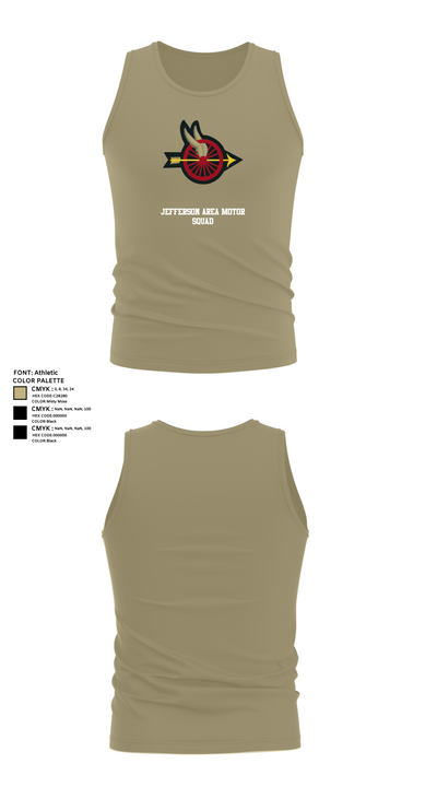 Jefferson Area Motor Squad 38123236 Tank Top - 94