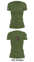 Bonecrushers 66346307 Women's Short Sleeve V-neck Shirt - 48