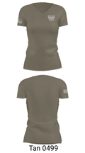 Marine Corps Detachment Presidio of Monterey 16907479 Women's Short Sleeve V-neck Shirt - 68