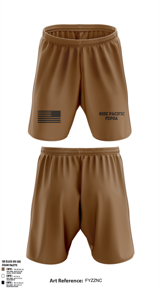 Athletic Shorts With Pockets, NIOC PACIFIC FCPOA, Navy, Teamtime, Team time, sublimation, custom sports apparel, team uniforms, spirit wear, spiritwear, sports uniforms, custom shirts, team store, custom team store, fundraiser sports, apparel fundraiser