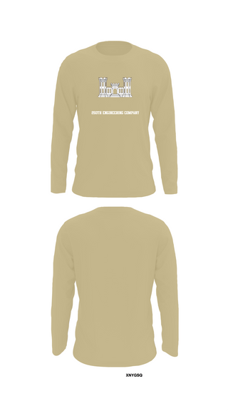 Long Sleeve Performance Shirt, 250TH ENGINEERING COMPANY, National Guard, Teamtime, Team time, sublimation, custom sports apparel, team uniforms, spirit wear, spiritwear, sports uniforms, custom shirts, team store, custom team store, fundraiser sports, apparel fundraiser