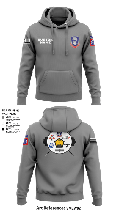 82nd ADSB H2F 64570500 Hoodie - 30