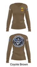 TS FEDERAL PRIVATE SECURITY & BODYGUARD 72741630 Women's Long Sleeve V-neck Shirt - 16