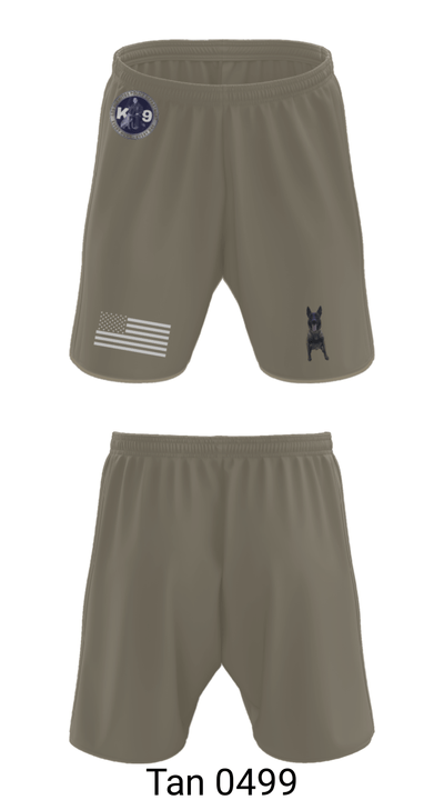 Los Alamitos Police K9 92789810 Athletic Shorts With Pockets - 66