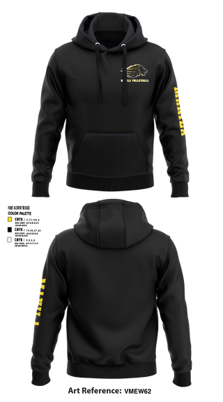 Hoodie, Manila Middle School Volleyball, Women's Volleyball, Teamtime, Team time, sublimation, custom sports apparel, team uniforms, spirit wear, spiritwear, sports uniforms, custom shirts, team store, custom team store, fundraiser sports, apparel fundraiser
