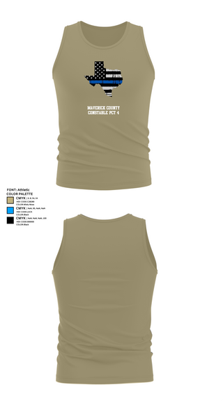 Tank Top, Maverick County Constable PCT 4, , Teamtime, Team time, sublimation, custom sports apparel, team uniforms, spirit wear, spiritwear, sports uniforms, custom shirts, team store, custom team store, fundraiser sports, apparel fundraiser