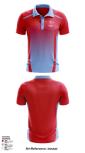 Gibson County High School Volleyball 98171946 Short Sleeve Performance Polo - 1