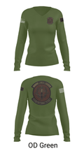 153 SFS 68051752 Women's Long Sleeve V-neck Shirt - 32