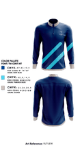Perry Meridian High School Golf 92952446 Quarter Zip Jacket - 1