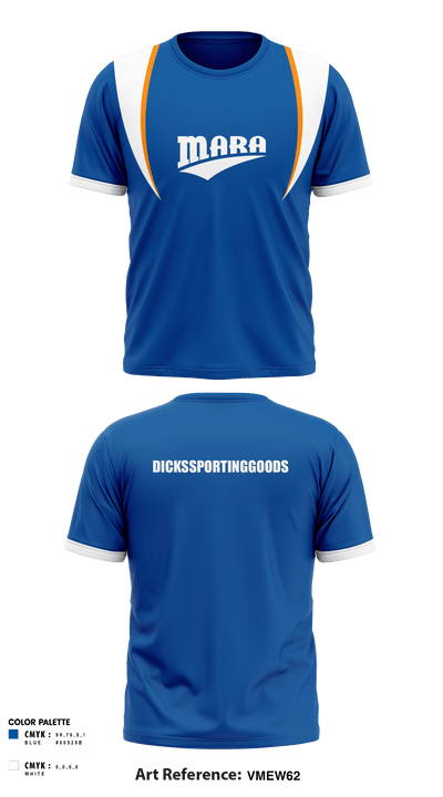 Mara Track & Field Short Sleeve Performance Shirt - 1