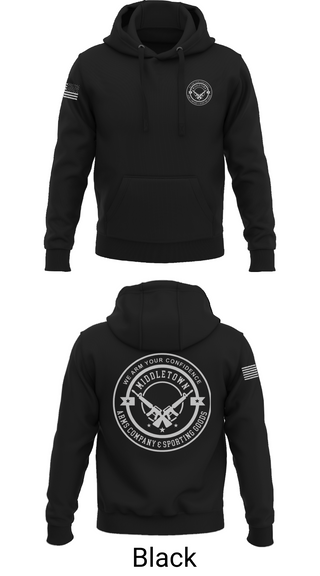Hoodie, Middletown Arms Company & Sporting Goods, , Teamtime, Team time, sublimation, custom sports apparel, team uniforms, spirit wear, spiritwear, sports uniforms, custom shirts, team store, custom team store, fundraiser sports, apparel fundraiser