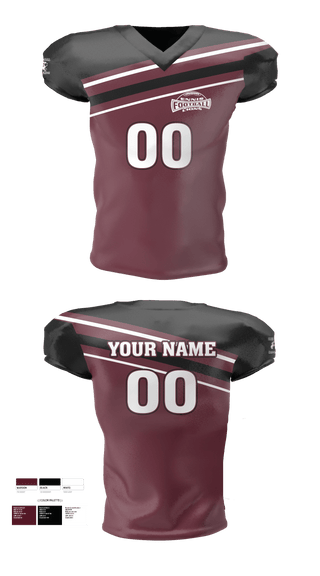 Football Jersey, Etown Bangerz, , Teamtime, Team time, sublimation, custom sports apparel, team uniforms, spirit wear, spiritwear, sports uniforms, custom shirts, team store, custom team store, fundraiser sports, apparel fundraiser
