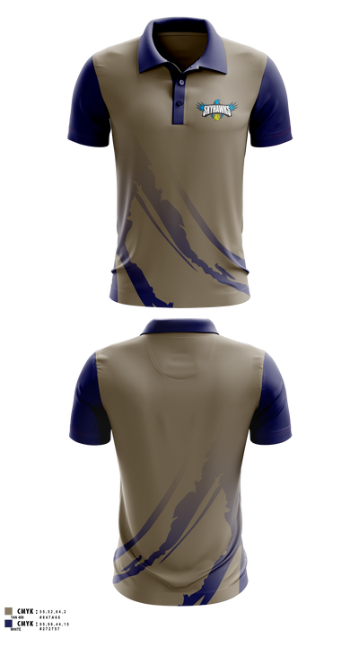 Simcoe Tennis Skyhawks Short Sleeve Performance Polo - 10