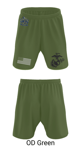Athletic Shorts With Pockets, MHS MCJROTC, Marines, Teamtime, Team time, sublimation, custom sports apparel, team uniforms, spirit wear, spiritwear, sports uniforms, custom shirts, team store, custom team store, fundraiser sports, apparel fundraiser