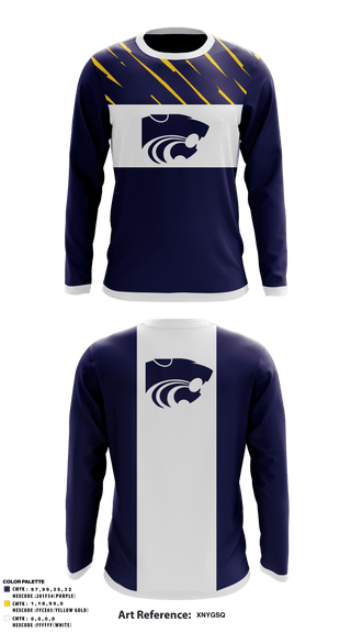 Long Sleeve Performance Shirt, Mount Calm High School Football, Football, Teamtime, Team time, sublimation, custom sports apparel, team uniforms, spirit wear, spiritwear, sports uniforms, custom shirts, team store, custom team store, fundraiser sports, apparel fundraiser