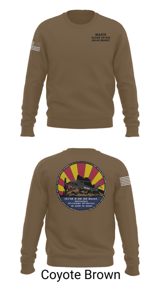 Crew Neck Sweatshirt, WAATS 15T10 CLASS 25-001, , Teamtime, Team time, sublimation, custom sports apparel, team uniforms, spirit wear, spiritwear, sports uniforms, custom shirts, team store, custom team store, fundraiser sports, apparel fundraiser