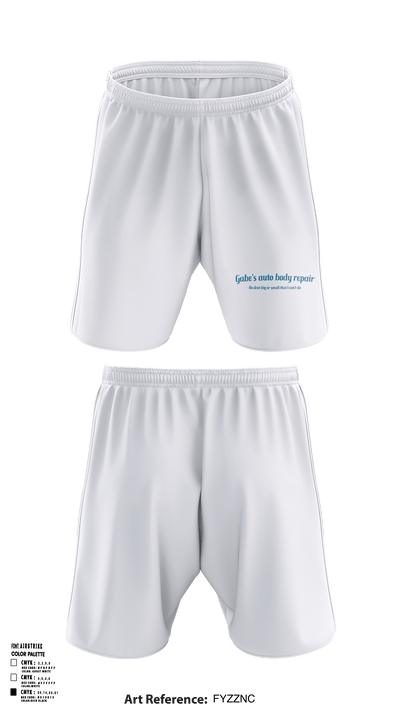 Gabe’s autobodyrepairGabe’s autobodyrepair 9912111 Athletic Shorts With Pockets - 1