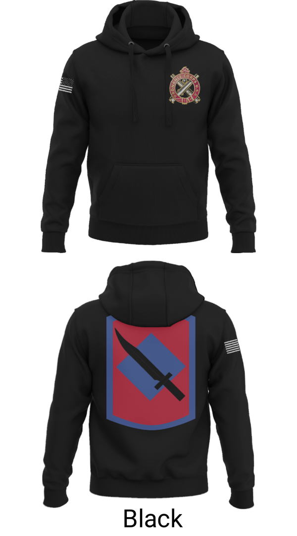 Hoodie, Fox Company 39th BSB (FA FSC), National Guard, Teamtime, Team time, sublimation, custom sports apparel, team uniforms, spirit wear, spiritwear, sports uniforms, custom shirts, team store, custom team store, fundraiser sports, apparel fundraiser