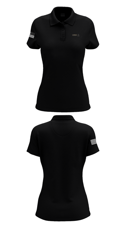 Womens Short Sleeve Performance Polo, Seven Brothers Construction Llc, , Teamtime, Team time, sublimation, custom sports apparel, team uniforms, spirit wear, spiritwear, sports uniforms, custom shirts, team store, custom team store, fundraiser sports, apparel fundraiser
