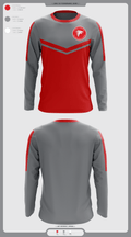 Constantine High School Cross Country 28669169 Long Sleeve Performance Shirt - 5