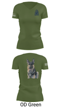 4-31 infantry battalion hotel company 62387368 Women's Short Sleeve V-neck Shirt - 48