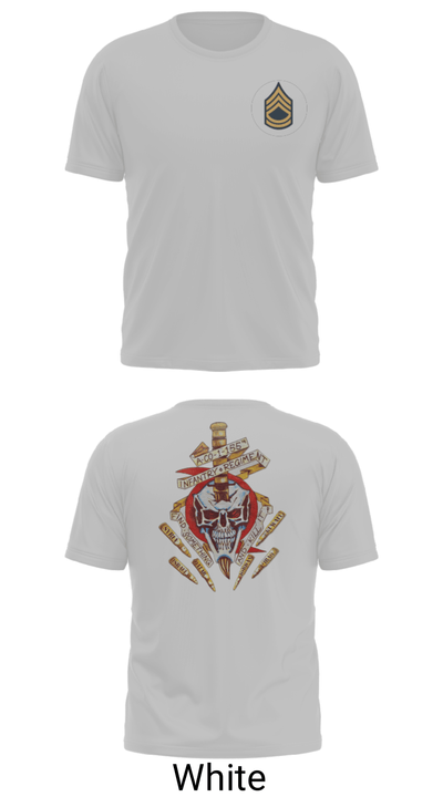 A Co 1/155 INF 63246466 Short Sleeve Performance Shirt - 5
