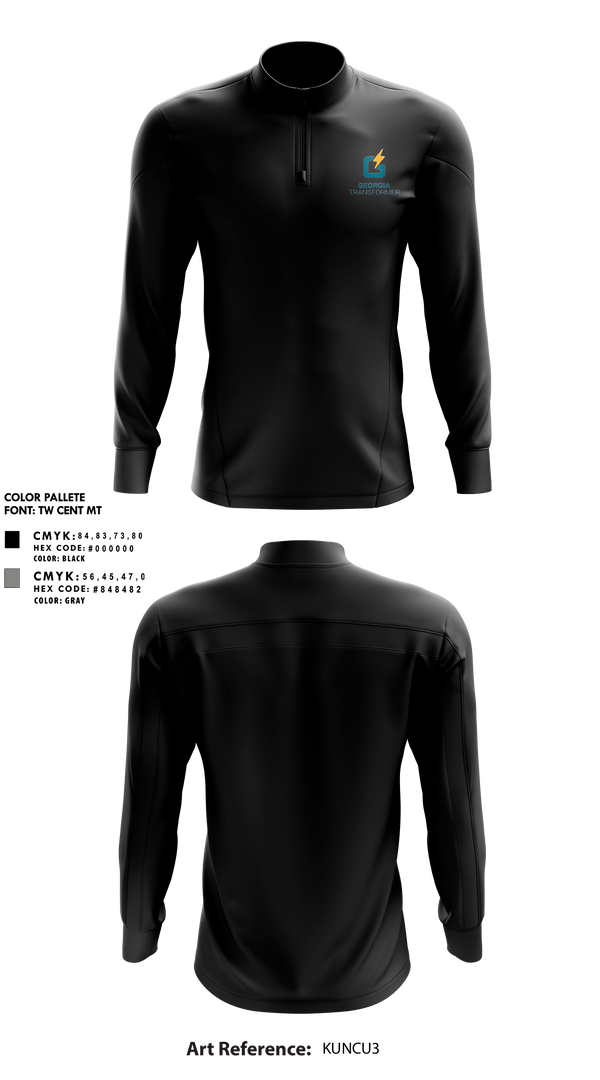 Quarter Zip Jacket, Georgia transformer, , Teamtime, Team time, sublimation, custom sports apparel, team uniforms, spirit wear, spiritwear, sports uniforms, custom shirts, team store, custom team store, fundraiser sports, apparel fundraiser
