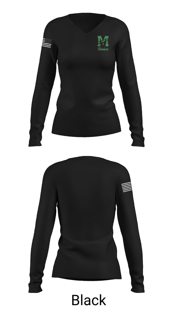 Womens Long Sleeve Vneck Shirt, Morristown Central High School Basketball, Men's Basketball, Teamtime, Team time, sublimation, custom sports apparel, team uniforms, spirit wear, spiritwear, sports uniforms, custom shirts, team store, custom team store, fundraiser sports, apparel fundraiser