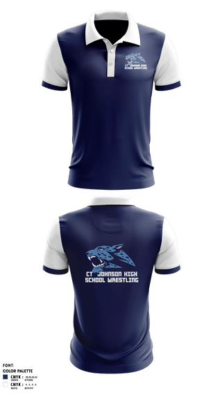 Short Sleeve Performance Polo, CT Johnson High School Wrestling, Wrestling, Teamtime, Team time, sublimation, custom sports apparel, team uniforms, spirit wear, spiritwear, sports uniforms, custom shirts, team store, custom team store, fundraiser sports, apparel fundraiser