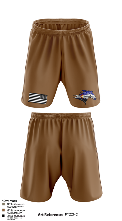 USS Colorado 62419768 Athletic Shorts With Pockets - 2