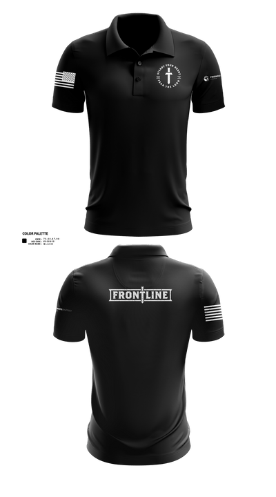 Friends Baptist Church 38718112 Short Sleeve Performance Polo - 70