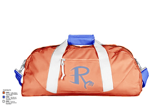 Duffle Bag, Riverton High School Cheer, Cheer, Teamtime, Team time, sublimation, custom sports apparel, team uniforms, spirit wear, spiritwear, sports uniforms, custom shirts, team store, custom team store, fundraiser sports, apparel fundraiser