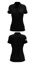 Detroit Community High School Volleyball 51929282 Women's Short Sleeve Performance Polo  - 36
