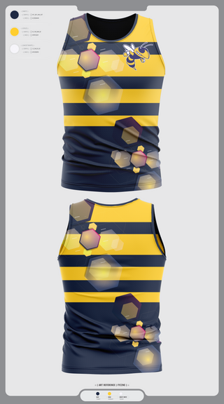 Tank Top, Wynne Yellowjackets, Men's Basketball, Teamtime, Team time, sublimation, custom sports apparel, team uniforms, spirit wear, spiritwear, sports uniforms, custom shirts, team store, custom team store, fundraiser sports, apparel fundraiser