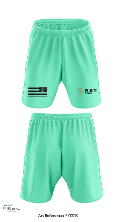 RET CORP 33326250 Athletic Shorts With Pockets - 120