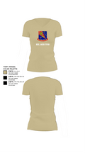 BCO, 1163D TFSB 58907299 Women's Short Sleeve V-neck Shirt - 84