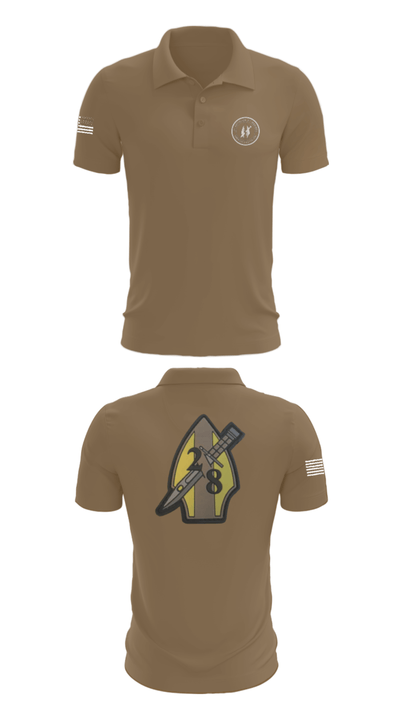 2nd bn 8th Marines 22362545 Short Sleeve Performance Polo - 7