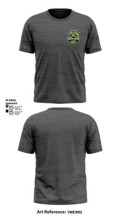 Mowbros 38789795 Short Sleeve Performance Shirt - 1