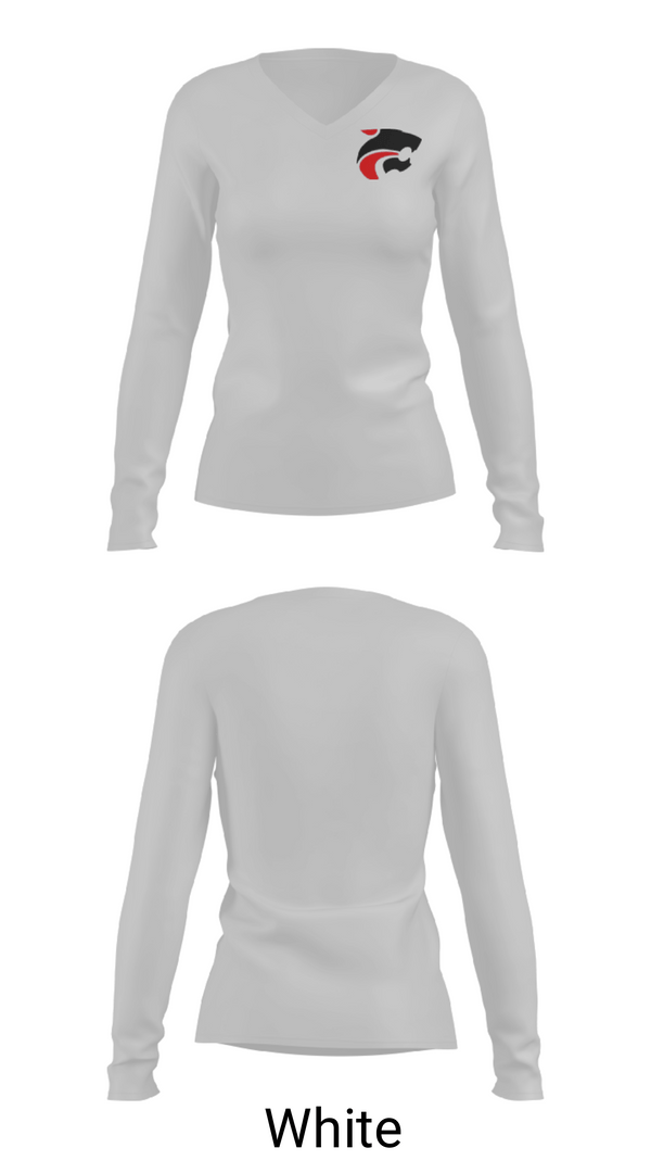 Womens Long Sleeve Vneck Shirt, Jackson Memorial High School Soccer, Women's Soccer, Teamtime, Team time, sublimation, custom sports apparel, team uniforms, spirit wear, spiritwear, sports uniforms, custom shirts, team store, custom team store, fundraiser sports, apparel fundraiser