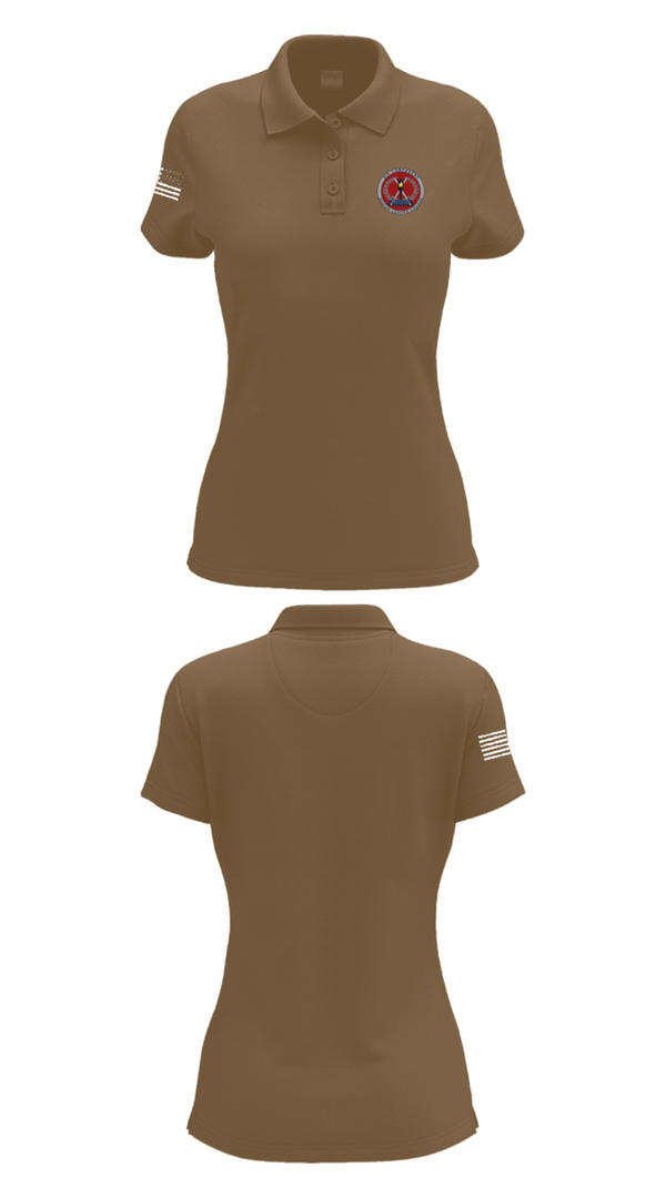 Women's Short Sleeve Performance Polo, 705 TRS, Air Force, Teamtime, Team time, sublimation, custom sports apparel, team uniforms, spirit wear, spiritwear, sports uniforms, custom shirts, team store, custom team store, fundraiser sports, apparel fundraiser