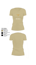 977 MP CO 88106845 Women's Short Sleeve V-neck Shirt - 84